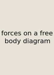 Forces On A Free Body Diagram
