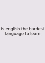 Is English The Hardest Language To Learn