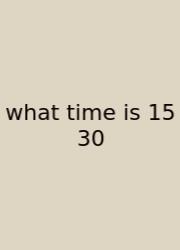 What Time Is 15 30