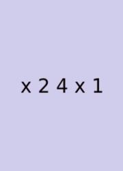 X 2 4 X 1